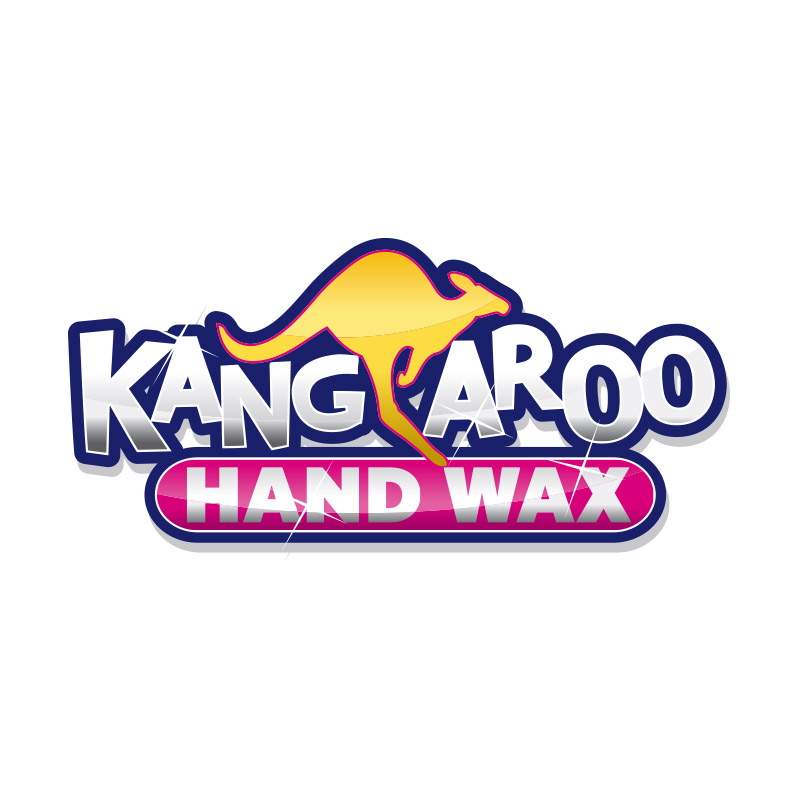Kangaroo Wax Logo by E. Christian Clark Design