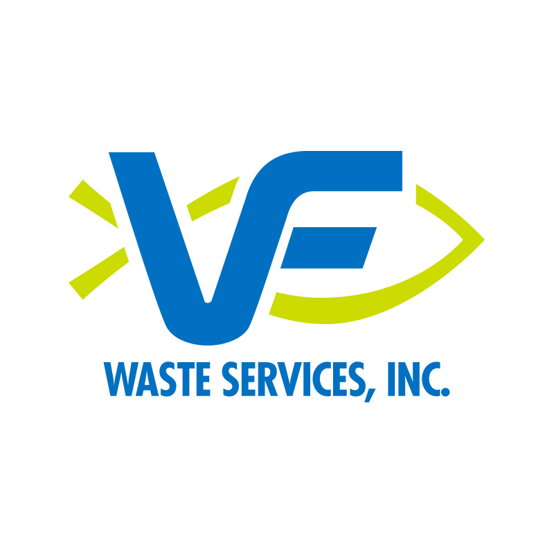 VF Waste Services Logo by E. Christian Clark Design