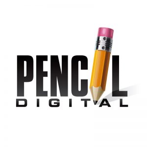 Pencil Digital Logo by E. Christain Clark Design